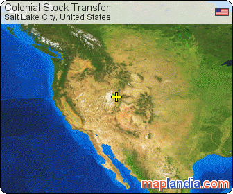 Colonial Stock Transfer satellite map