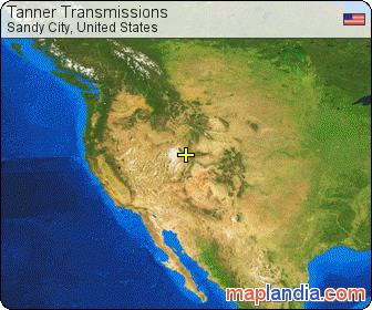 Tanner Transmissions satellite map