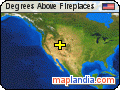 Degrees Above Fireplaces satellite map