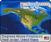 Degrees Above Fireplaces satellite map