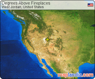 Degrees Above Fireplaces satellite map