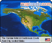 The Yarrow Hotel & Conference Cente satellite map