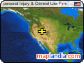 personal Injury & Criminal Law Firm satellite map