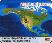 personal Injury & Criminal Law Firm satellite map