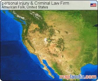 personal Injury & Criminal Law Firm satellite map
