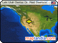 Lehi Utah Dentist Dr. Reid Swenson satellite map