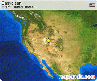 Easyclean satellite map