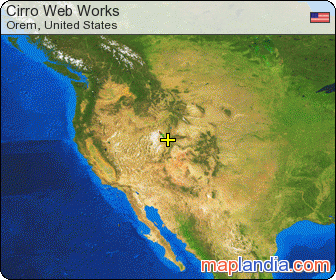 Cirro Web Works satellite map