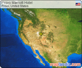 Provo Marriott Hotel satellite map