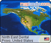 Ninth East Dental satellite map