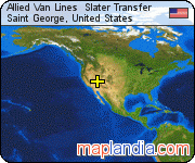 Allied Van Lines  Slater Transfer satellite map