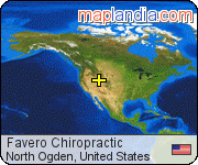 Favero Chiropractic satellite map