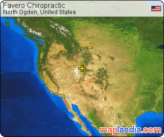 Favero Chiropractic satellite map
