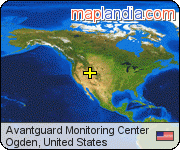 Avantguard Monitoring Center satellite map