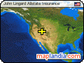 John Lingard Allstate Insurance satellite map