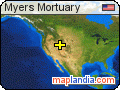 Myers Mortuary satellite map