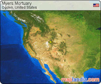 Myers Mortuary satellite map