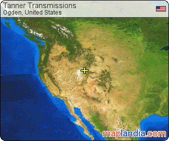 Tanner Transmissions satellite map