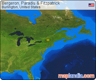 Bergeron, Paradis & Fitzpatrick satellite map