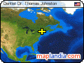 Dentist Dr. Thomas Johnston satellite map