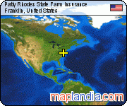 Patty Rhodes State Farm Insurance satellite map