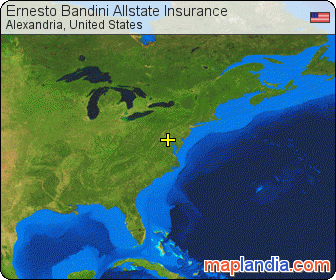 Ernesto Bandini Allstate Insurance satellite map