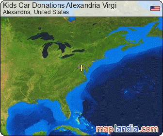 Kids Car Donations Alexandria Virgi satellite map