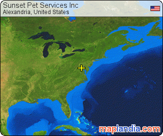 Sunset Pet Services Inc satellite map