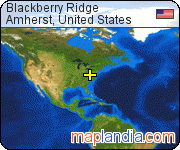 Blackberry Ridge satellite map