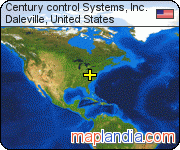 Century control Systems, Inc. satellite map
