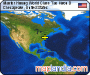 Master Hwang World Class Tae Kwon D satellite map