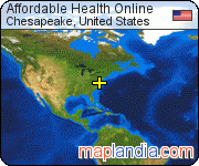 Affordable Health Online satellite map