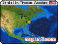 Dentist Dr. Thomas Woodard satellite map