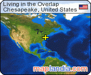 Living in the Overlap satellite map