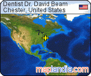 Dentist Dr. David Beam satellite map