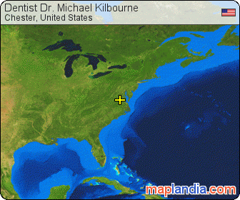 Dentist Dr. Michael Kilbourne satellite map