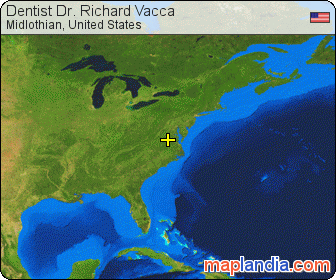 Dentist Dr. Richard Vacca satellite map