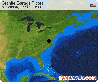 Granite Garage Floors satellite map