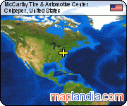McCarthy Tire & Automotive Center satellite map