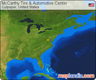 McCarthy Tire & Automotive Center satellite map