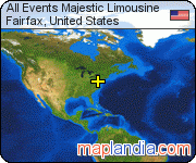 All Events Majestic Limousine satellite map