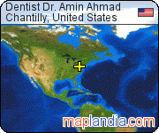 Dentist Dr. Amin Ahmad satellite map