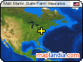 Matt Martin State Farm Insurance satellite map