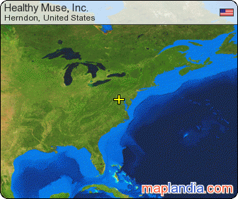 Healthy Muse, Inc. satellite map