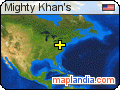 Mighty Khan's satellite map