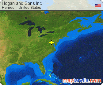 Hogan and Sons Inc satellite map