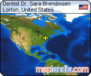 Dentist Dr. Sara Brendmoen satellite map
