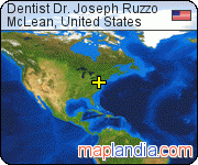 Dentist Dr. Joseph Ruzzo satellite map
