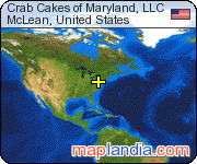 Crab Cakes of Maryland, LLC satellite map