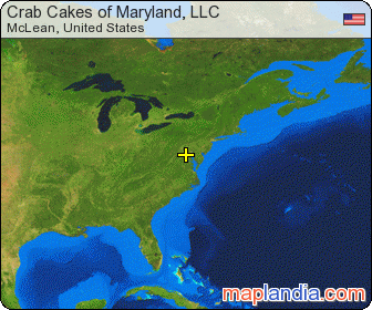Crab Cakes of Maryland, LLC satellite map